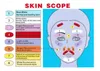 Lampe médicale en bois analyseur de peau Portable Salon Spa usage domestique détecte les imperfections dans la Machine de beauté de la peau