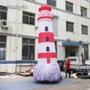 Illuminazione Gonfiabile Faro Modello 6m Grande Scultura Del Faro Della Riva Del Faro Di Blow Up Di Pubblicità Con Luce A Led Per La Decorazione Del Partito