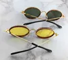 Wholesale-New fashion designer sunglasses 7052 oval amber color frame retort popular summer style hot selling uv400 protection eyewear