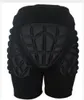 Noir Protection hanche bouton Pad Ski patin à roulettes Snowboard patinage Ski Protection résistance aux chutes rembourré Shorts XXS-XXXL