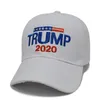 6 Styles Trump 2020 Hat Sports Hats 3D Embroidery Adjustable Baseball Cap Outdoor Summer Beach Hats ZZA2117