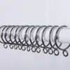 Open Curtain Ring Window Curtain Hooks Accessories Metal Hanging Ring Curtains Clips Tools 38mm Curtain Hook