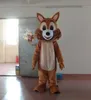 Costume de mascotte d'écureuil d'Halloween de qualité supérieure dessin animé écureuil à grande queue Anime thème personnage Costumes de fête de carnaval de noël