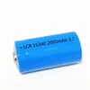 Bateria de lítio recarregável CR 123A 16340 2000mah 3 7v usr para visão noturna e lanterna