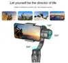 H4 3 Axls Handheld Anti-shake Mobile Phone Gimbal Stabilizer for Cellphone Action Camera 2020