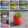 Início Jardim Plastic Flowerpot Mini Suculenta Planter Pot Flor Água Saving E Seca Resistência Herb Pot LJJA3198-1