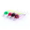 80pcs av ​​ePacket Cranbaits Fiske Lure Bait Trackle Hard Plast Lures Flytande Trout Minnow 7.6cm 5.9g 6 # Hooks Gratis frakt