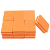 50PCS Mini Double-sided Nail File Blocks Colorful Sponge Nail Art Polish Sanding Buffer Strips Polishing Manicure Tools HHA28