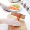Mutfak Temizleme barbekü Meyve Sebze Pişirme için 100pcs / lot Tek Eldiven Eldiven Plastik Günlük Kullanım Koruyucu HHA1298 Bir defalık