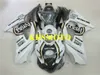 Hi-Grade Injection Mote Motorcycle Fairing Kit för Suzuki GSXR1000 K7 07 08 GSXR 1000 2007 2008 ABS Vit svart Fairings Set + Gifts SX29