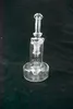 Cam Bong Heady Su Borusu Recycler Dab Rig 14.5mm Bowl Bubbler Cyclone beher ile Perc Petrol Kuyuları