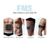 2/4/6 / 8pcs Set Hip Trainer Addominal Machine Abdominal Muscle Stimolatore ABS ABS EMS Trainer Massaggio del corpo senza scatola al minuto