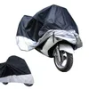 Freeshipping Size L motorcycle cover waterproof Outdoor Bike Motorcycle Scooter Rain Coat UV Protective Dust Prevention Dustproof Covering