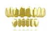 LuReen 4 Kleur Tanden Grillz 8 Top en 6 bodem Grillz Set Met Siliconen Mallen Vampire Hip Hop Sieraden ccxx8808268