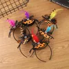 New Mini Witch Hat Headband Halloween Headbands For girls Fancy Dress Props Cosplay Party Gifts Headwear Kids 30Jul31