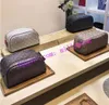 패션 리얼 가죽 레이디 핸드백 킹 사이즈 세면류 가방 N47527 M47528 여성 Zippy Clutch Bag Washing Bags Cosmetic Bags202y