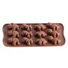 Cake Baking Mould 12 Dinosaurs Cartoon Animals Chocolate Moulds Silica Gel Ice Lattice Die New Arrival 1 8tl L13641270