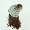 Zimowe czapki narciarskie z pończochą z etykietą Woman Toboggan Cap 8 Colour