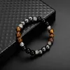 Tiger Eye Stone Stone Beded Bered Women Women Mens Proclets Bracelets Will Modelry Will and Sandy