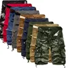 Men's Shorts Summer Baggy Cargo Fashion Men Casual Camouflage Cotton Loose Tooling Plus Size 29-40