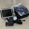 Tung lastbil reparation Diesel Diagnostic Tool Scanner med PC CF19 Touch Screen Laptop Full Cables Toughbook