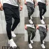 Nueva tendencia, pantalones casuales para hombre, pantalones largos, chándal, pantalones de entrenamiento, pantalones de chándal, pantalones de Hip Hop, M-3XL