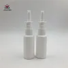 50 PCS 30ml 1Oz HDPE Oval Nasal Mist Spray Spray Atomizer Bottle with Pumps