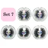 Falska ögonfransar 25mm mink lash leverantör 10/20/30/40/50 par eyelash förpackning Box bulk fransar grossist