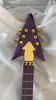 Nowy Rzadki Prince Love Symbol Model Guitar Floyd Rose Tremolo Bridge Gold Hardware Custom Made Abstract Symbol Purple Deszcz Gitary