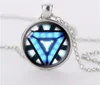 New Fashion Pendant Necklaces Jewelry Time Gem Pendant Charms Necklace Silver Necklace for Men Women Jewellry Wholesale