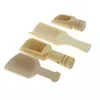 Mini Wooden Scoops Bath Salt Spoon Candy Flour Spoon Scoops Kitchen Utensils Bath Shower SPA Tool Laundry Detergent 