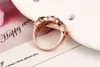 2019 anillo de oro de 18 quilates de alta calidad, la nueva versión coreana de la joyería del anillo de circón Joyería de moda envío gratis YD0104