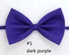 17 kleuren Pet Tie Dog Tie Kraag Bloem Accessoires Decoratie Benodigdheden Pure Color Bowknot stropdas JXW120