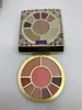 Snake Round Eye Shadow Makeup Palette 9 Färger Ansikte Kontur Blushes Eyeshadow Pigment High Performance Naturals Cosmetic