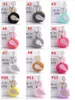 Cute PU Leather Swan Plush Key Chain Fashion Ladies Bag Pendant Imitation Rabbit Hair Ball Car Ornaments Fur Keychain Key RingGift