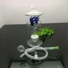 Fairy Crane Glass Sand Core Filtration Bouteille de tabac à eau Narguilé en verre en gros, Raccords de conduite d'eau en verre, Fumer, Livraison gratuite