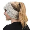 Mode-21Kleuren Gebreide Haak Hoofdband Womesports Headwrap Haarband Turban Hoofdband Oor Warmer Beanie Cap Hoofdbanden AAA836-1 50PCS