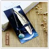 Metallic Feather Cute Cartoon Bookmark Creatieve cultuurartikelen Leren artikelen Kunst en ambachten Student Prijs Graduation Gift