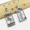 80pcs Carousel antique silver charms pendants jewelry DIY Necklace Bracelet Earrings accessories 33*15mm Customize Generation delivery