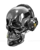 Skull Head LED-verlichting Luidspreker Draadloze Bluetooth Bass Stereo Muziekspeler Dazzle USB Draagbare Draadloze Bluetooth-luidspreker Hallowe7469914