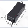 55.5V 63V2A (15S) Lithium Battery Charger,With Fan,Widely applicated for Ninebot Mini escooters,ebikes,power tools and other filed related.