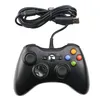 Novo gamepad usb com fio para xbox 360 controlador sem fio para xbox360 controle joystick sem fio para controlador de jogo gamepad joypad