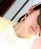 new hot Hyperbole S shape tassel earring earring pendant exceeds long water to drill auger auger line vogue classic and delicate and elegant