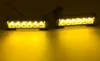 Işık Oto Polis LED Bar Acil Işık araç yüzeyi montaj Uyarı Araç Kamyon Ön Izgara LED Strobe Flaş kehribar lamba başlığını