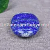 10Pcs 7*5cm Large Dream Amethyst Lapis Red Smelt Quartz Tumbled Stone Natural Palm Crystal Mineral Chakra Massage Healing Polished Specimen