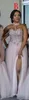 African Bridesmaid Dresses Long Mixed Style Appliques Off Shoulder Mermaid Prom Dress Split Side Maid Of Honor Dresses Evening Wea245S