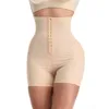 Levantador de laço breasted elevador de cintura alta treinador corpo shapewear mulheres Fajas emagrecimento em cueca com calcinha de controle de barriga CX200624