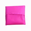 Sac à main de stockage écologique sacs à provisions pliables utilisables réutilisables portable épicerie Nylon grand sac couleur Pure YD0297