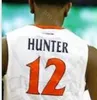 NCAA 2019 Final Four Champions College 12 De Andre Hunter Jerseys Men Virginia Cavaliers 5 Kyle Guy Navy Blue White University 유니폼