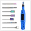 Nail Tools Nail Drill Accessories Polering Tool Set för slipning huvudborste av slipmaskin